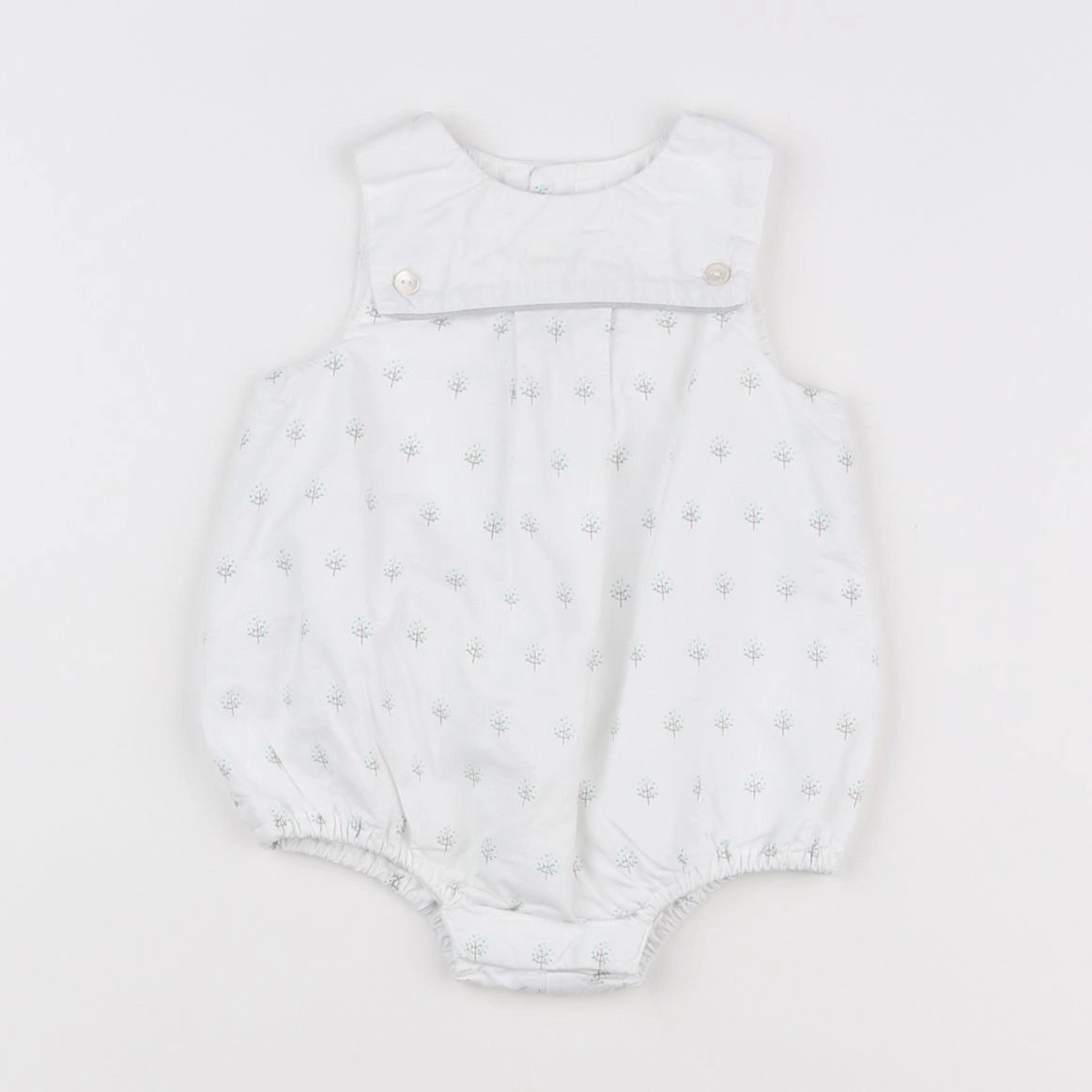 Jacadi - combinaison blanc - 6 mois